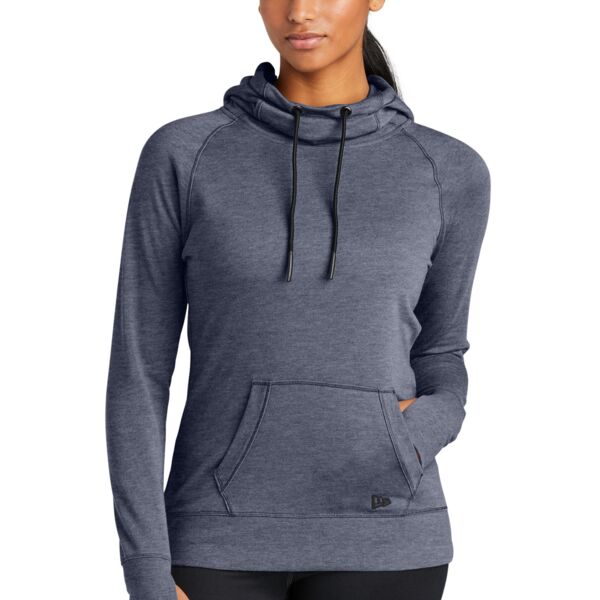 Women's Tri Blend Fleece Pullover Hoodie Thumbnail