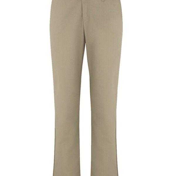 Women's Industrial Flat Front Pants - Extended Sizes Thumbnail